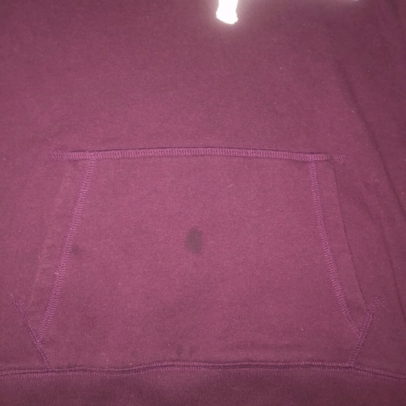 burgundy hoodie - Picture 3 of 3